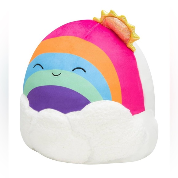 NWOT 8” Belina the Rainbow Cloud Squishmallow — Pride Collection - Picture 3 of 3